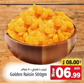 Kenz Hypermarket Golden Raisin 500gm offer