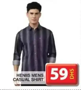 Grand Hyper Market HENIIS MENS CASUAL SHIRT offer