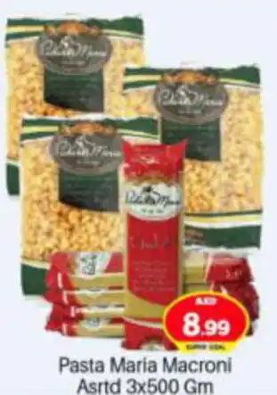 Bigmart Pasta Maria Macroni Asrtd 3x500 Gm offer