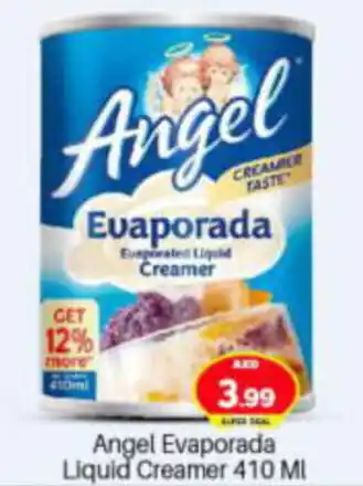Bigmart Angel Evaporada Liquid Creamer 410 Ml offer