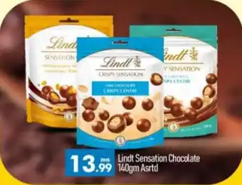 Bigmart Lindt Sensation Chocolate 140gm Asrtd offer