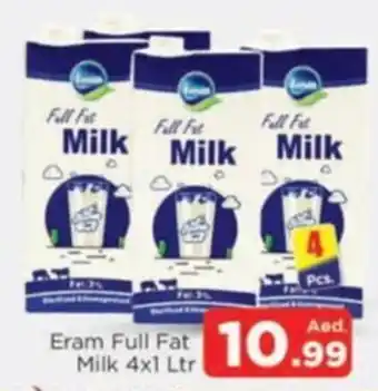 Al Madina Eram Full Fat Milk 4 x 1Ltr offer