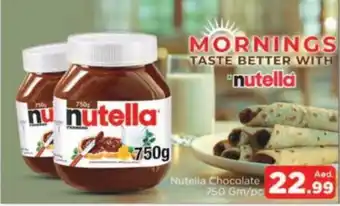 Al Madina Nutella Chocolate 750 Gm pc offer
