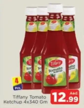 Al Madina Tiffany Tomato Ketchup 4x340 Gm offer