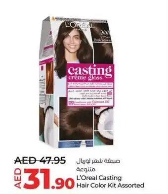 Lulu Hypermarket L'Oreal Casting Hair Color Kit Assorted offer