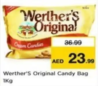 Nesto Werther's Original Candy Bag 1kg offer