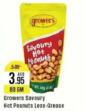 West Zone Supermarket Growers Savoury Hot Peanuts Less Grease offer