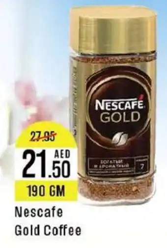 West Zone Supermarket Nescafe Gold Coffee 190 GM offer