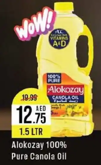 West Zone Supermarket Alokozay 100% Pure Canola Oil 1.5 LTR offer