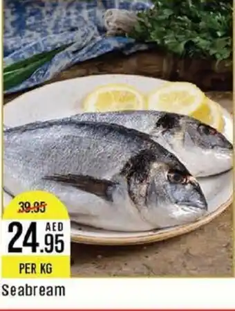 West Zone Supermarket Seabream offer