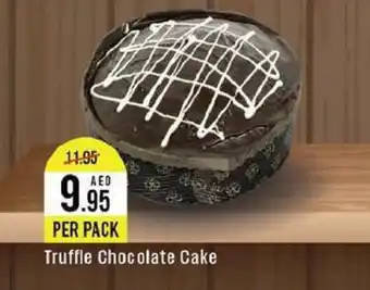 West Zone Supermarket Truffle Chocolate Cake offer