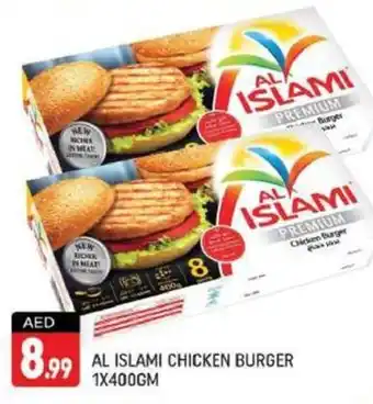 Shaklan AL ISLAMI CHICKEN BURGER 1X400GM offer