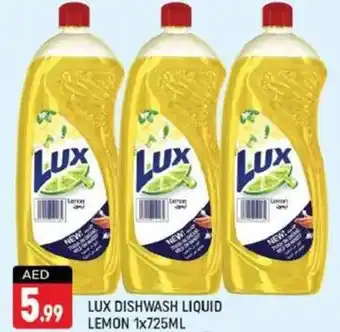 Shaklan LUX DISHWASH LIQUID LEMON 1x725ML offer