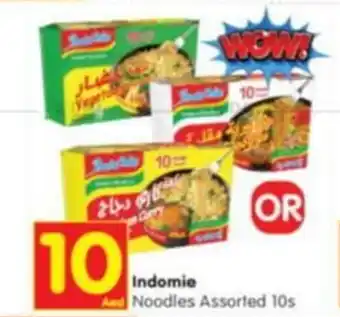 Al Madina Indomie Noodles Assorted 10s offer