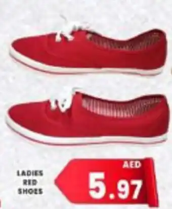 M Citymart LADIES RED SHOES offer
