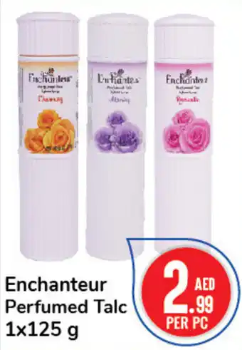 Day To Day Enchanteur Perfumed Talc 1x125 g offer