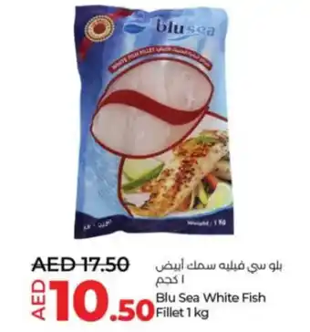 Lulu Hypermarket Blu Sea White Fish Fillet 1 kg offer