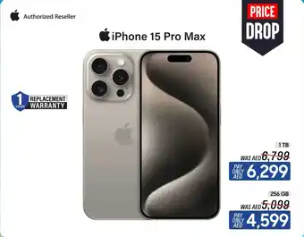 ECity iPhone 15 Pro Max 265GB offer