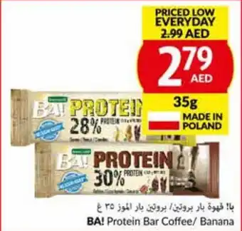 Viva BA! Protein Bar Coffee/ Banana 35g offer