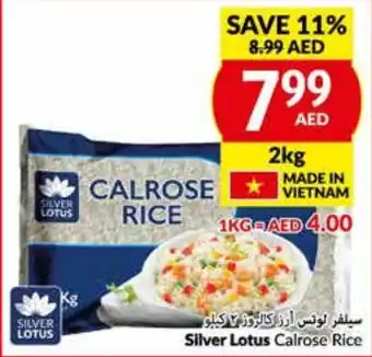 Viva Silver Lotus Calrose Rice 2kg offer