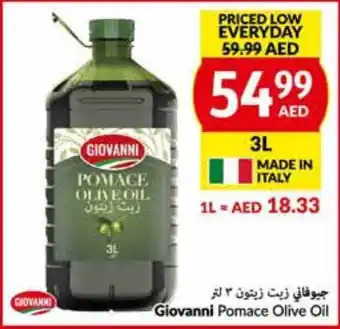 Viva Giovanni Pomace Olive Oil 3L offer