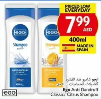 Viva Ego Anti Dandruff Classic/ Citrus Shampoo 400ml offer