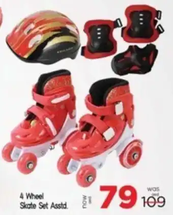 Safari Hypermarket 4 Wheel Skate Set Asstd. offer