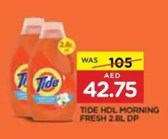 Spar TIDE HDL MORNING FRESH 2.8L DP offer