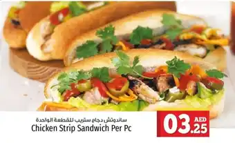 Kenz Hypermarket Chicken Strip Sandwich Per Pc offer