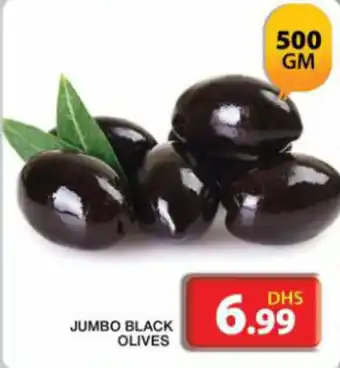 Grand Hyper Market JUMBO BLACK OLIVES 500gm offer