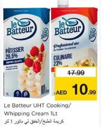 Nesto Le Batteur UHT Cooking/ Whipping Cream 1Lt offer