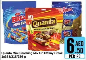 Day To Day Quanta Mini Snacking Mix Or Tiffany Break 1x334/316/286 g offer