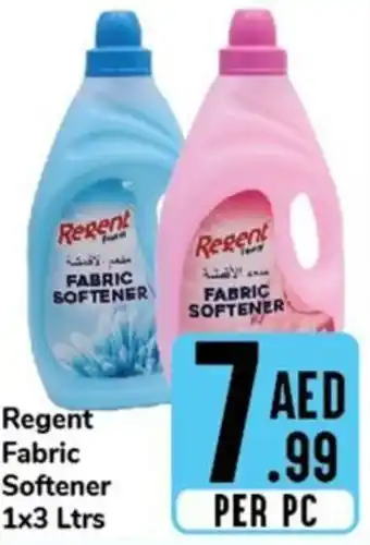 Day To Day Regent Fabric Softener 1x3 Ltrs offer