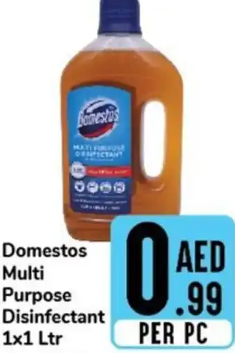 Day To Day Domestos Multi Purpose Disinfectant 1x1 Ltr offer