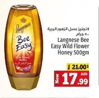 Kenz Hypermarket Langnese Bee Easy Wild Flower Honey 500gm offer