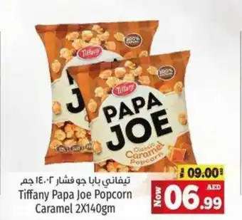 Kenz Hypermarket Tiffany Papa Joe Popcorn Caramel 2 x 140gm offer