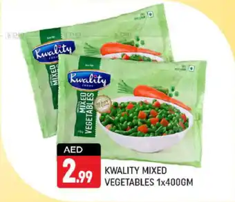 Shaklan KWALITY MIXED VEGETABLES 1x400GM offer