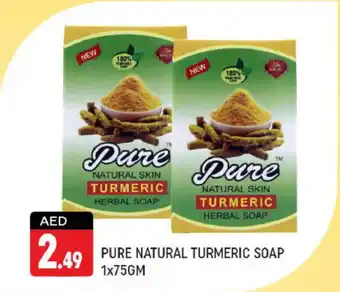 Shaklan PURE NATURAL TURMERIC SOAP 1x75GM offer