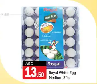 Shaklan Royal White Egg Medium 30s offer