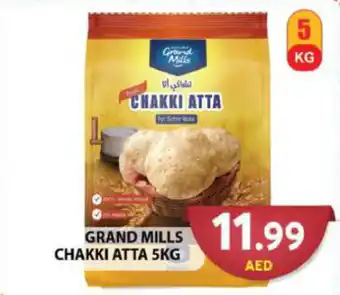 Grand Hyper Market GRAND MILLS CHAKKI ATTA 5KG offer