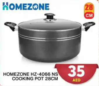 Grand Hyper Market HOMEZONE HZ 4066 NS COOKING POT 28CM offer