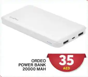 Grand Hyper Market ORDEO POWER BANK 20000 MAH offer
