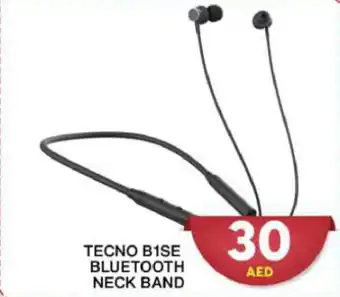 Grand Hyper Market TECNO B1SE BLUETOOTH NECK BAND offer