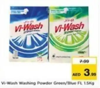 Nesto Vi Wash Washing Powder Green Blue FL 1.5Kg offer