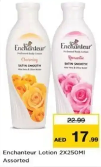 Nesto Enchanteur Lotion 2X250MI Assorted offer