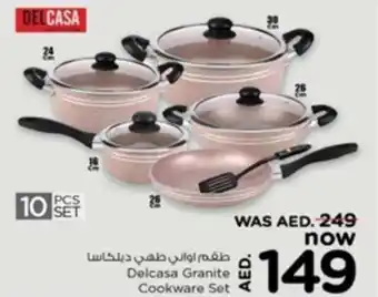 Nesto Delcasa Granite Cookware Set offer