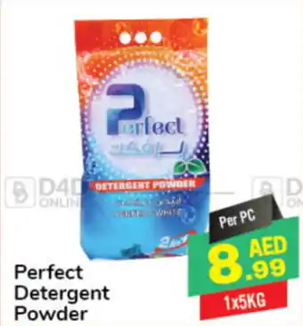 Day To Day Perfect Detergent Powder 1x5KG offer