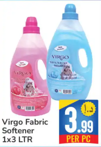 Day To Day Virgo Fabric Softener 1x3 LTR offer