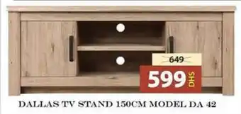 Grand Hyper Market DALLAS TV STAND 150CM MODEL DA 42 offer