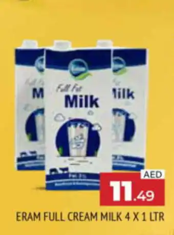 Al Madina Hypermarket ERAM FULL CREAM MILK 4 X 1 LTR offer